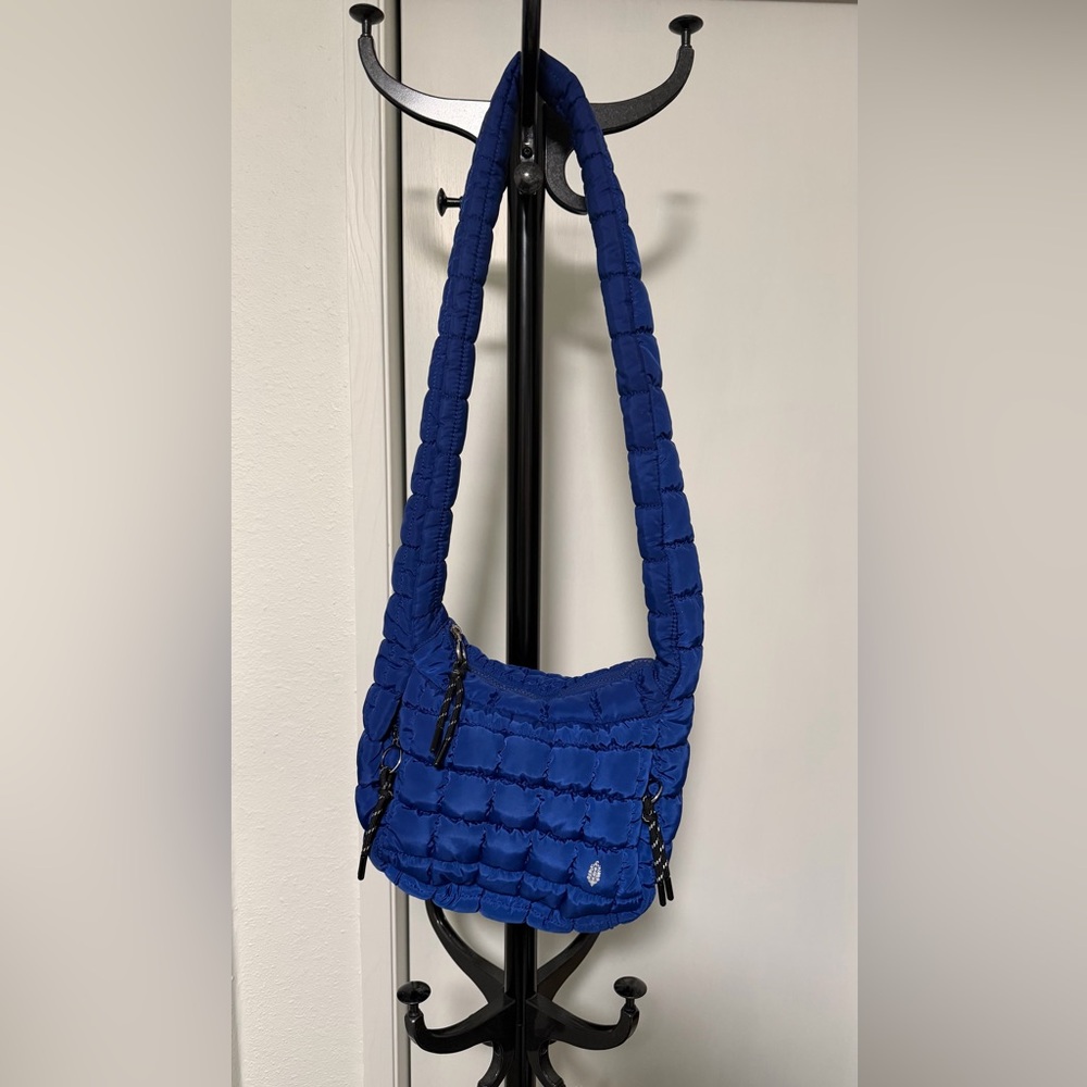 FP Movement - Blue Quilted Carryall Sling Bag